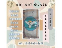 Custom Kaca Patri Grafir Inlay Gereja - Biak Numfor 