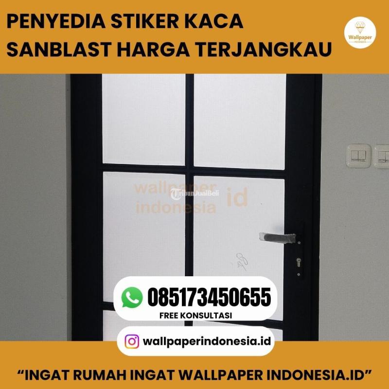 Penyedia Stiker Kaca Sanblast Harga Terjangkau - Malang Kota