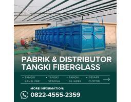  Tangki Fiberglass Tahan Terhadap Sinar Ultraviolet - Muara Enim