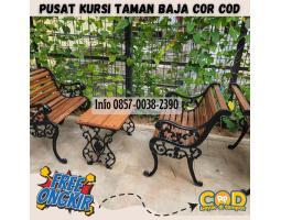 Bangku Taman Besi Tempa Furniture Aesthetic - Gianyar
