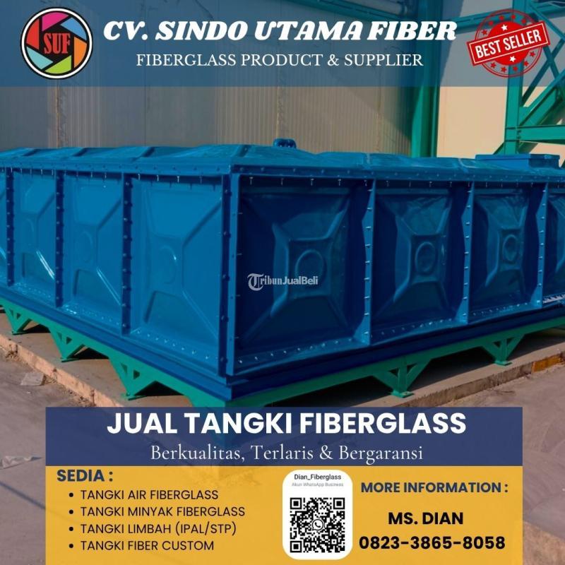Tangki Air Fiberglass FRP Cirebon Jabar, Pesan Custom Ukurannya Sekarang - Cirebon
