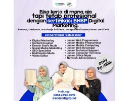 Sertifikasi Digital Marketing Dan Lembaga Sertifikasi Profesi -  Palangka Raya
