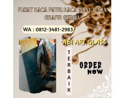 Kaca Dekoratif Kaca Patri Inlay Grafir Gereja - Biak Numfor
