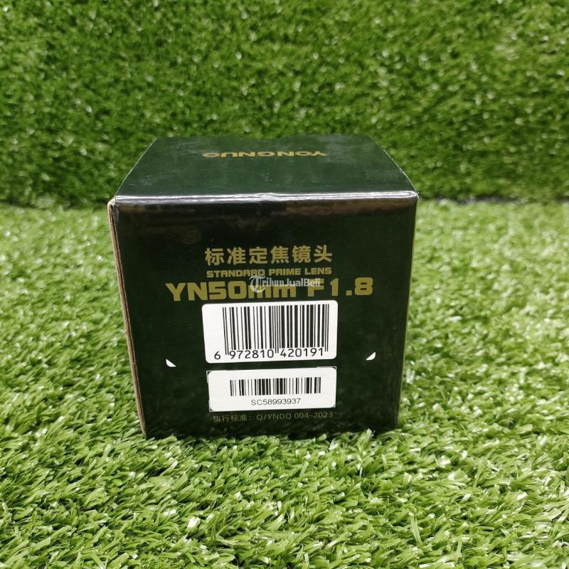 Dijual Lensa Kamera Yongnu Yn50 Mm F1.8, Baru - Makassar