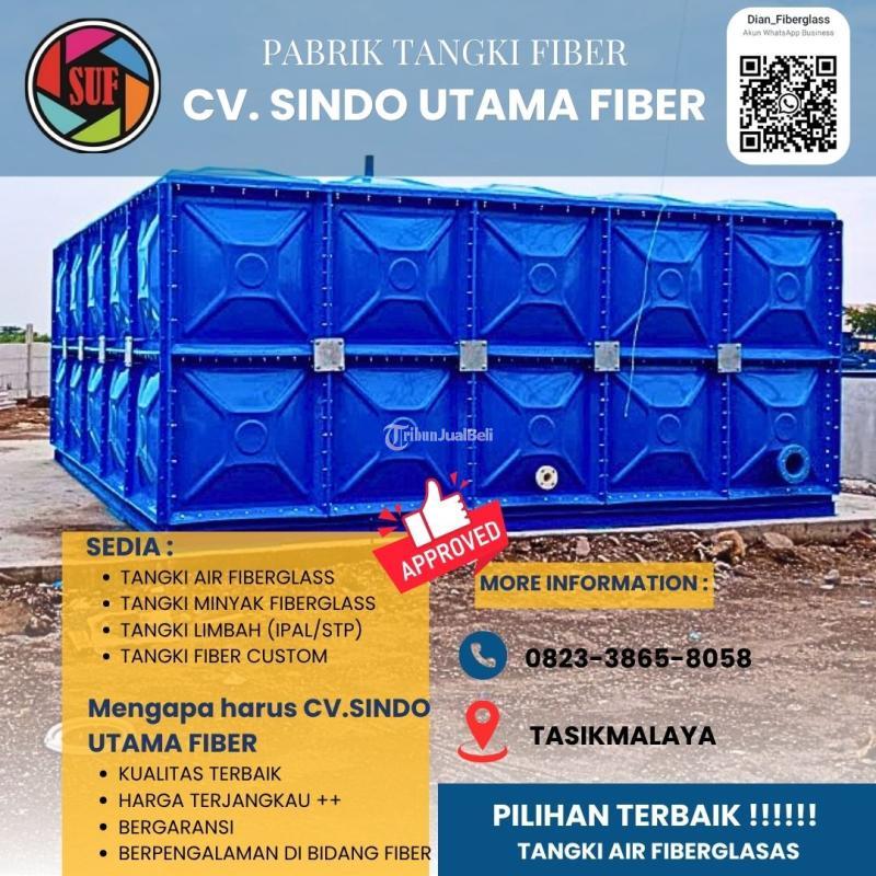 Tangki Panel FRP Kapasitas Besar Kualitas Terjamin - Tasikmalaya 