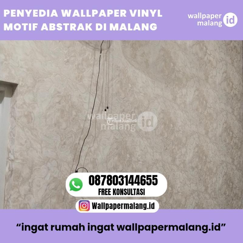 Wallpaper Vinyl Motif Abstrak Murah - Malang 