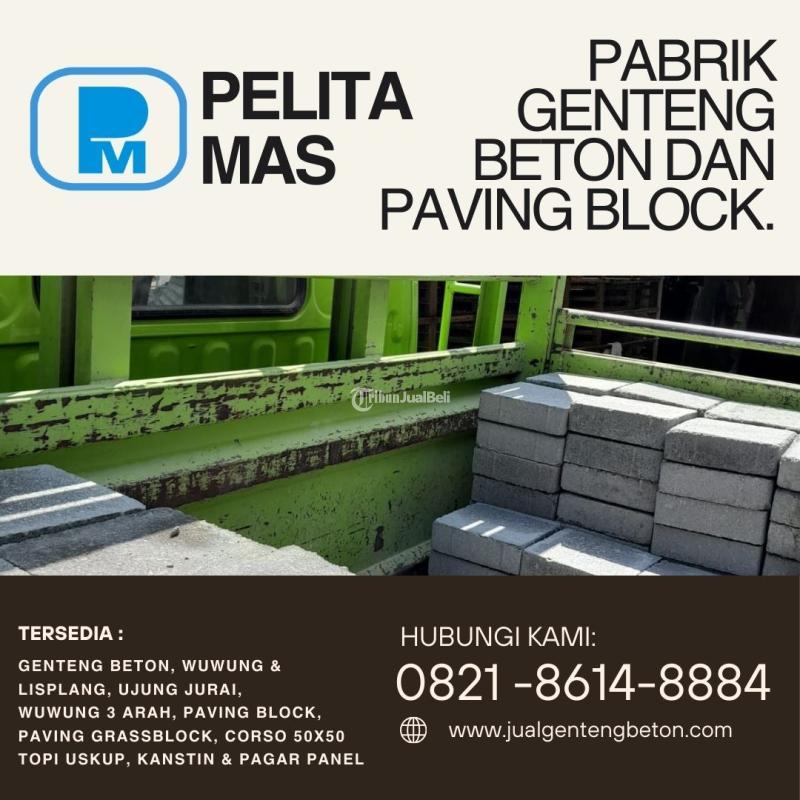 Genteng Metal dan Genteng Beton untuk Rangka Baja Ringan - Malang 