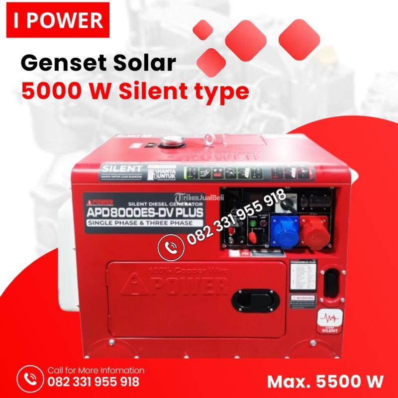 Genset Silent 5000 Watt Ipower 5500 Watt - Surabaya