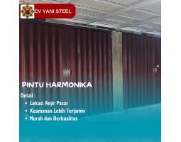 Pembuatan Pintu Harmonika atau Folding Gate - Palangka Raya