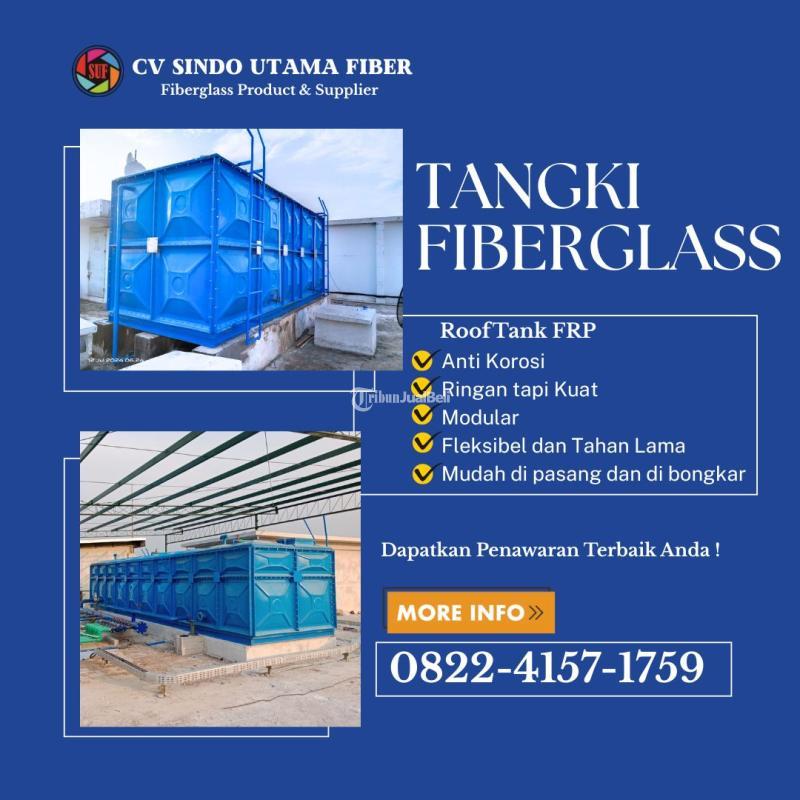 Terpercaya, Ahli Tangki Fiberglass Rooftank FRP - Kota Binjai