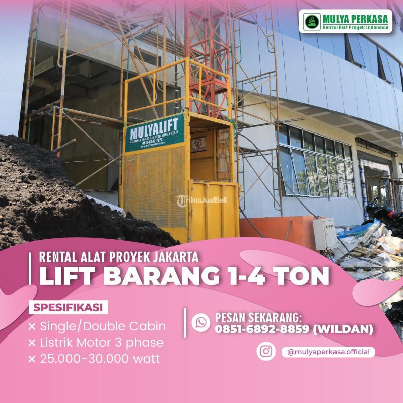 Jasa Angkut Material, Sewa Lift Barang Proyek - Jakarta Barat 