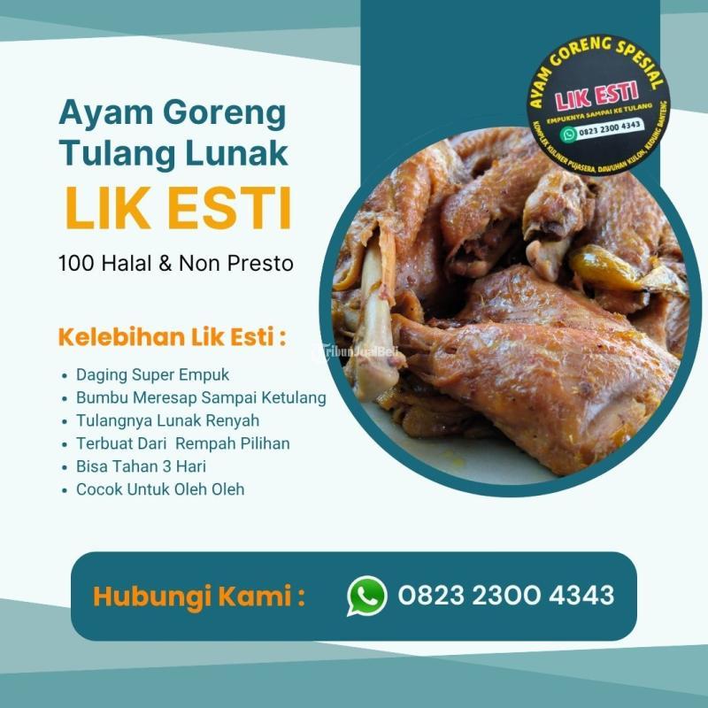 Lagi Hits Ayam Goreng Tulang Lunak dengan Sambal Terasi Meleleh - Banyumas