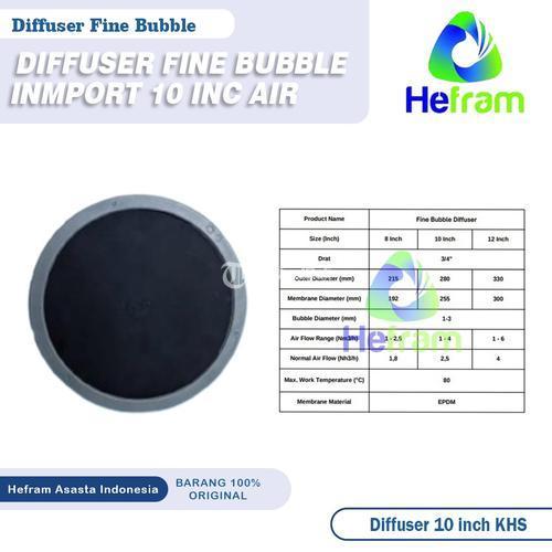 Fine Bubble Air Disc Air Diffuser 10 Inch - Bogor