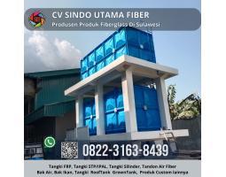 Watertank, Rooftank FRP untuk Atap Gedung Berkualitas Premium - Tolitoli