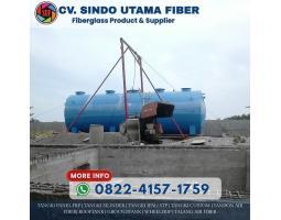Pabrik Tangki Fiberglaass, Sedia Tangki STP IPAL - Langkat