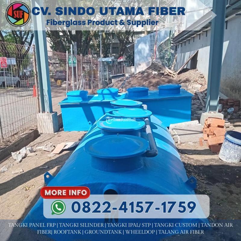 Pabrik Tangki Fiberglaass, Sedia Tangki STP IPAL - Langkat