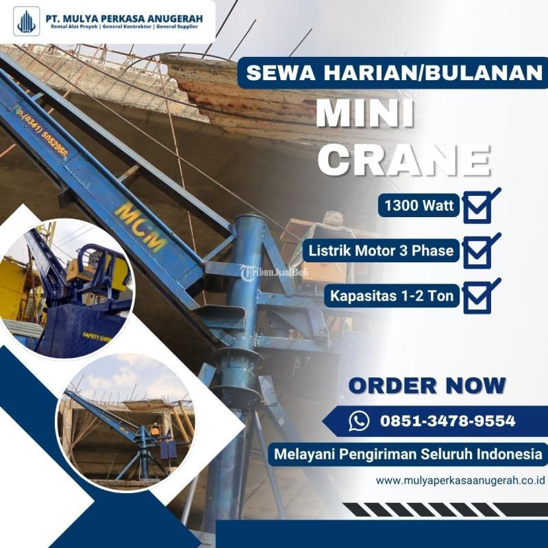 Sewa Mini Crane 500 Kg - 2 Ton Murah Berkualitas - Klaten