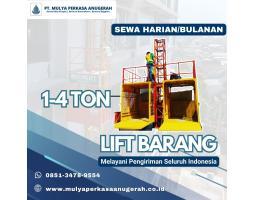 Sewa Lift Barang 1-4 Ton Murah Berkualitas - Palembang 