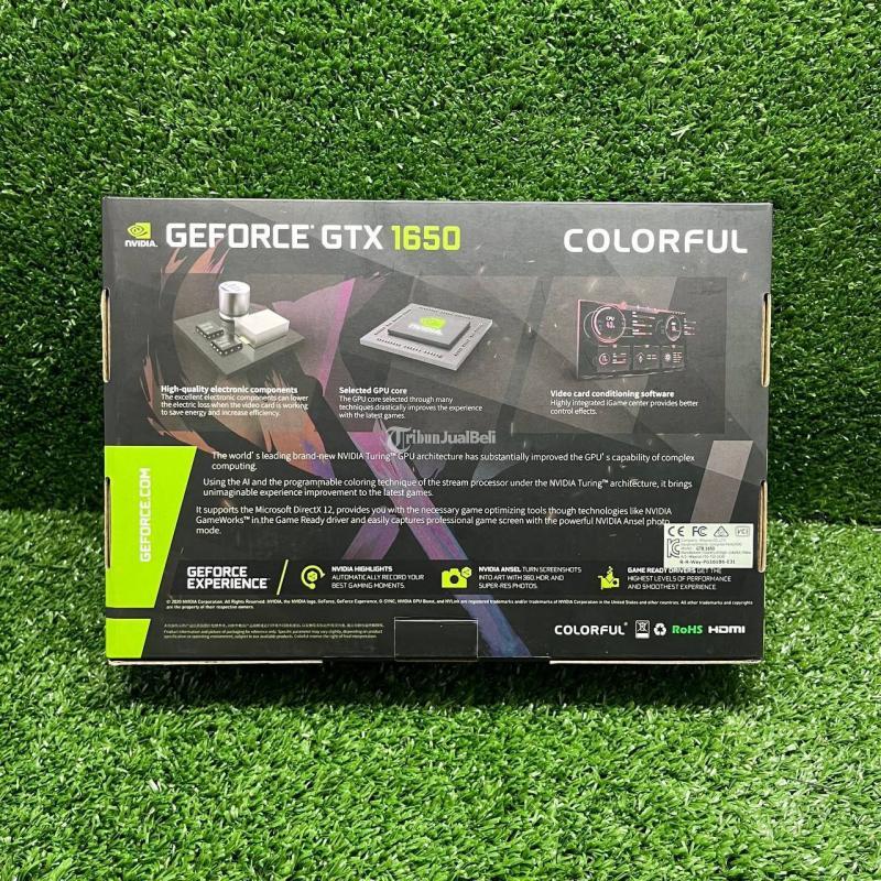 Dijual Vga Gforce Gtx 1650, Kondisi Baru - Makassar