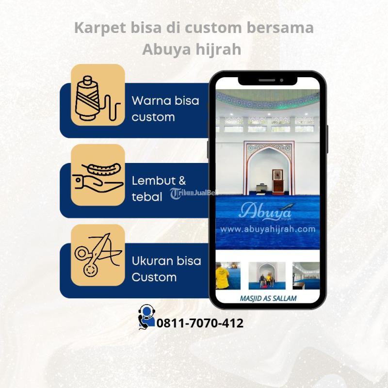 Karpet Masjid Ukuran 120 Cm - Pulau Taliabu