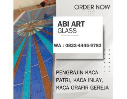 Spesialis Kaca Patri Grafir Inlay Gereja - Jayapura Papua
