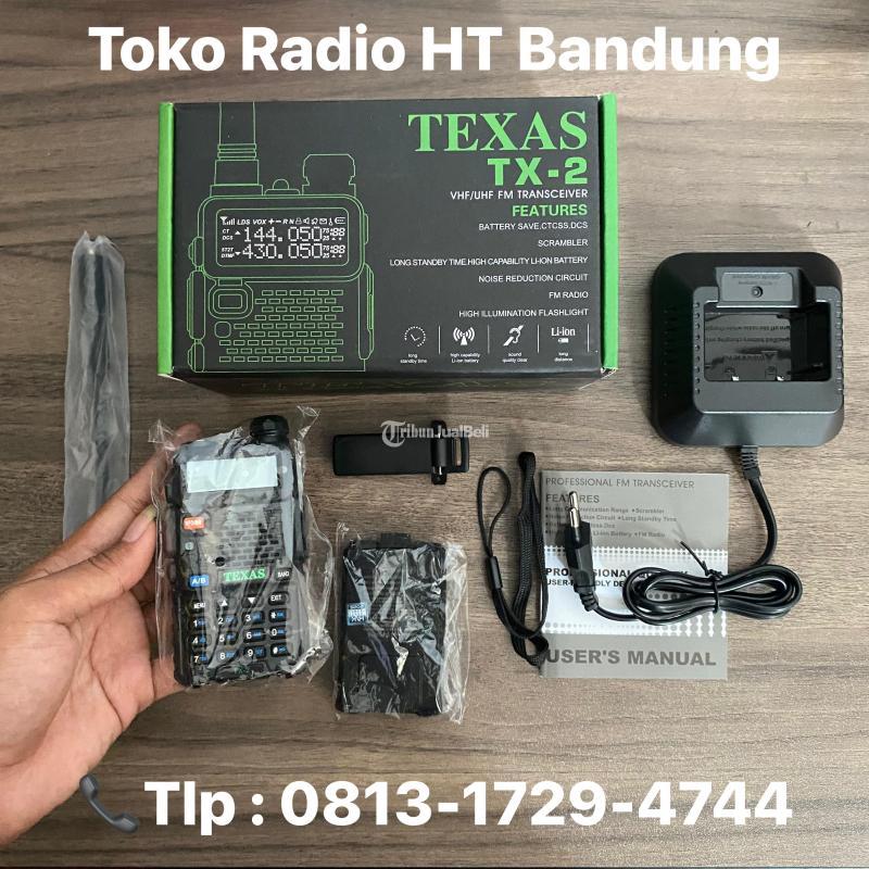 Dijual HT Pofung, Dual Band, Baterai 1800mAh, Kondisi Baru - Bandung