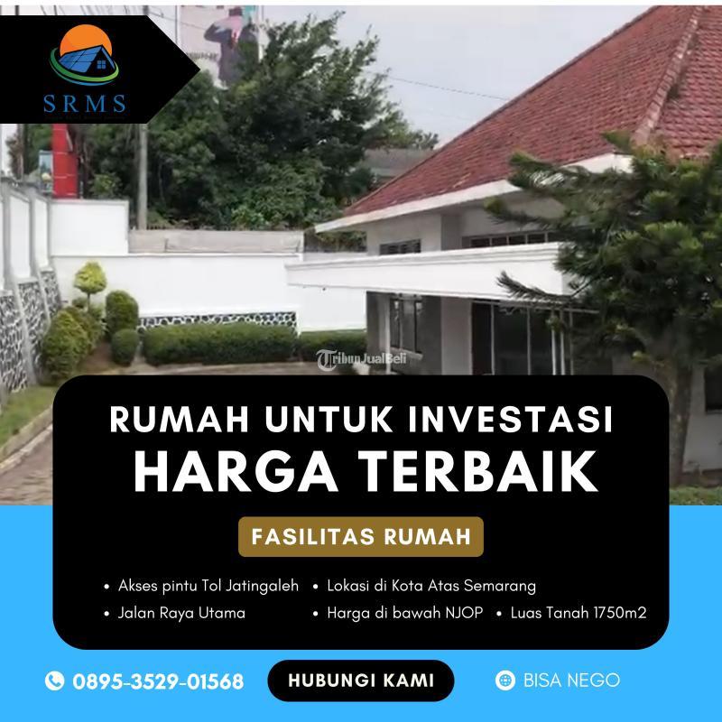 Dijual Rumah Mewah, 4kt, 4km, Shm, Lokasi Premium, Harga Gila Di Bawah Njop, Super Investasi, Di Kota Atas - Semarang
