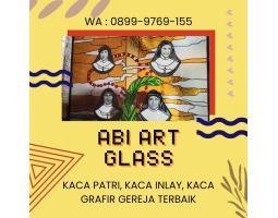 Kaca Patri Grafir Inlay Gereja - Yapen
