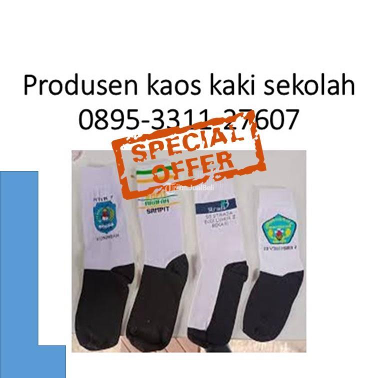 Kaos Kaki Bordir Toko Recommended Kaos Kaki Logo Sekolah - Mojokerto Kota