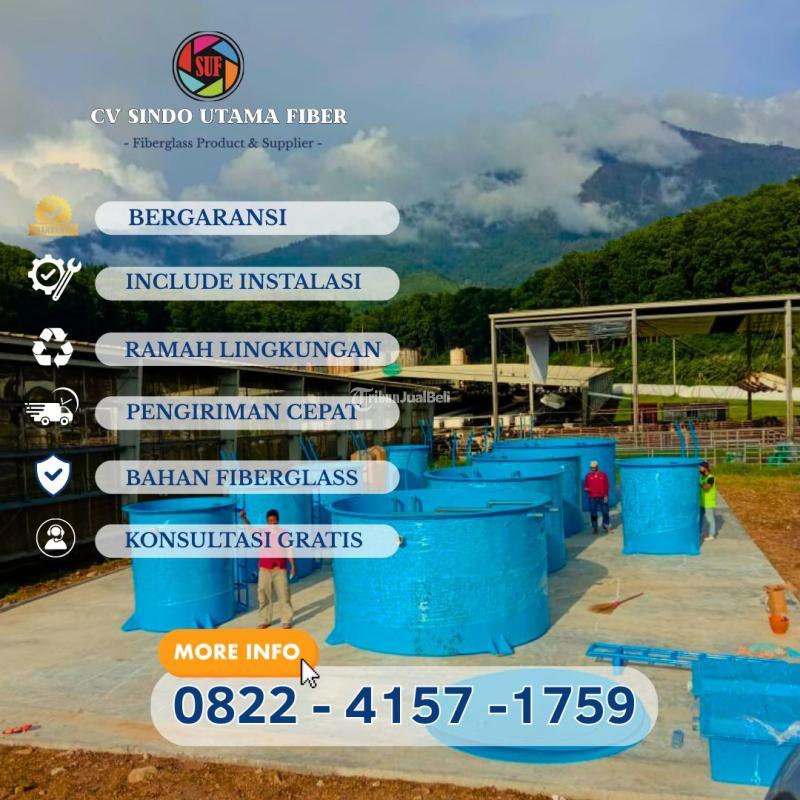 Fiberglass Profesional Tangki Silinder Fiberglass - Tapanuli Tengah