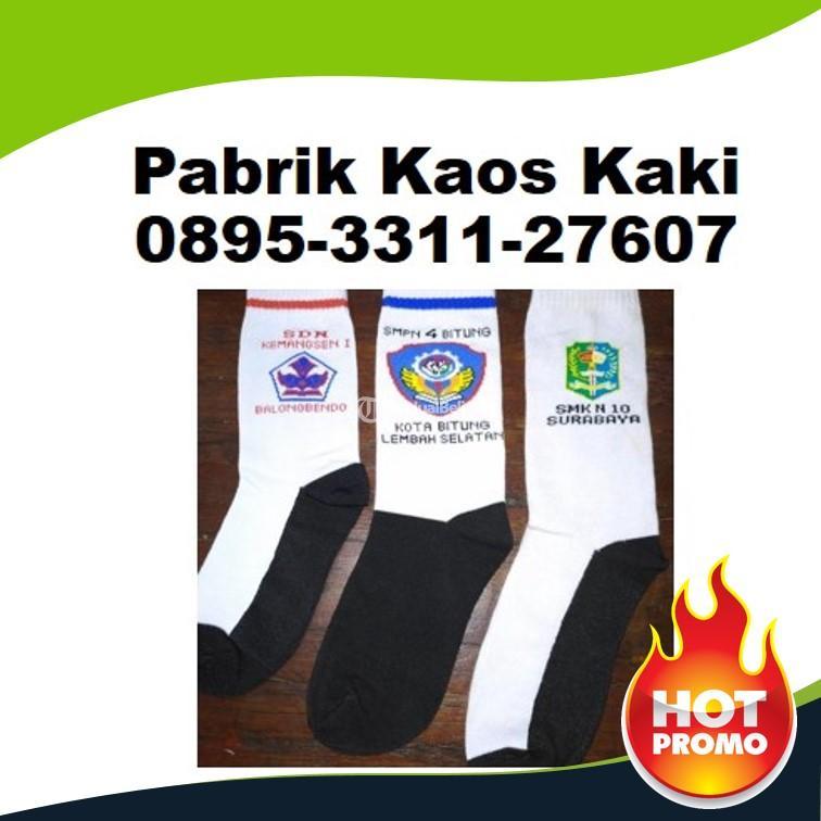 Pabrik Kaos Kaki Custom Agen Kaos Kaki Logo Sekolah SD dan SMP - Mojokerto