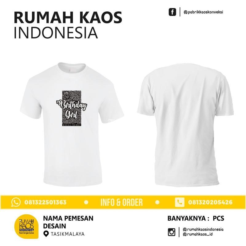 Kaos Custom Murah dan Berkualitas - Samosir 