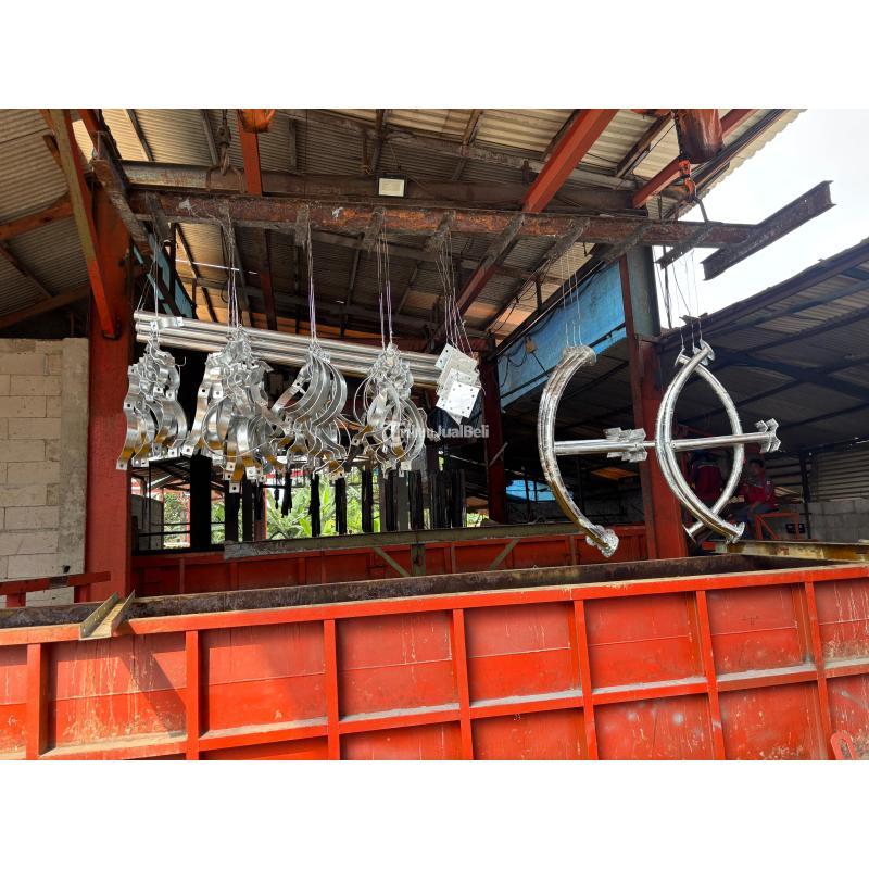 Bracket Antenna Mounting Untuk Tower Monopole - Bogor