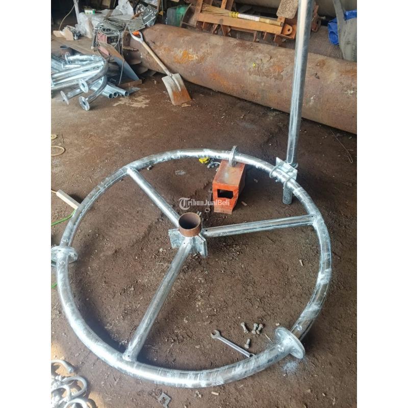 Bracket Antenna Mounting Untuk Tower Monopole - Bogor