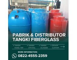 Tangki Fiberglass Tahan untuk Segala Jenis Cuaca Ekstrim - Tapanuli Utara