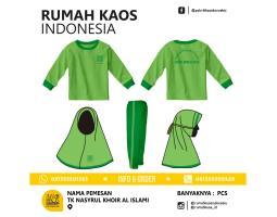 Termurah Seragam Sekolah Bakam Kaos Sablon Olahraga - Bangka