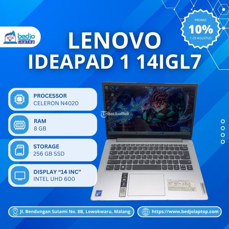 Laptop Lenovo Ideapad 1 14igl7 Second Paling Murah - Malang Kota