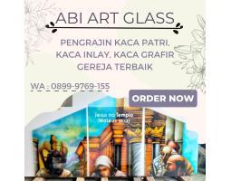 Spesialis Kaca Patri Grafir Inlay Gereja - Yapen 