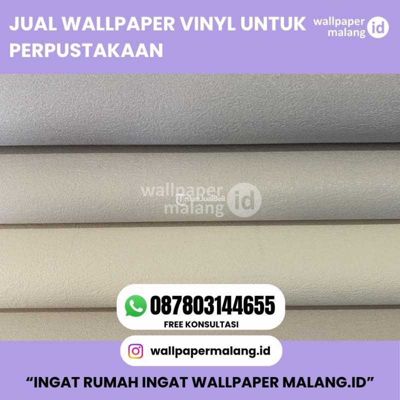 Wallpaper Vinyl Untuk Perpustakaan - Malang Kota
