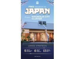 Dijual Rumah Tipe 120 SHM 4KT 3KM Magnolia City Cluster - Pekanbaru