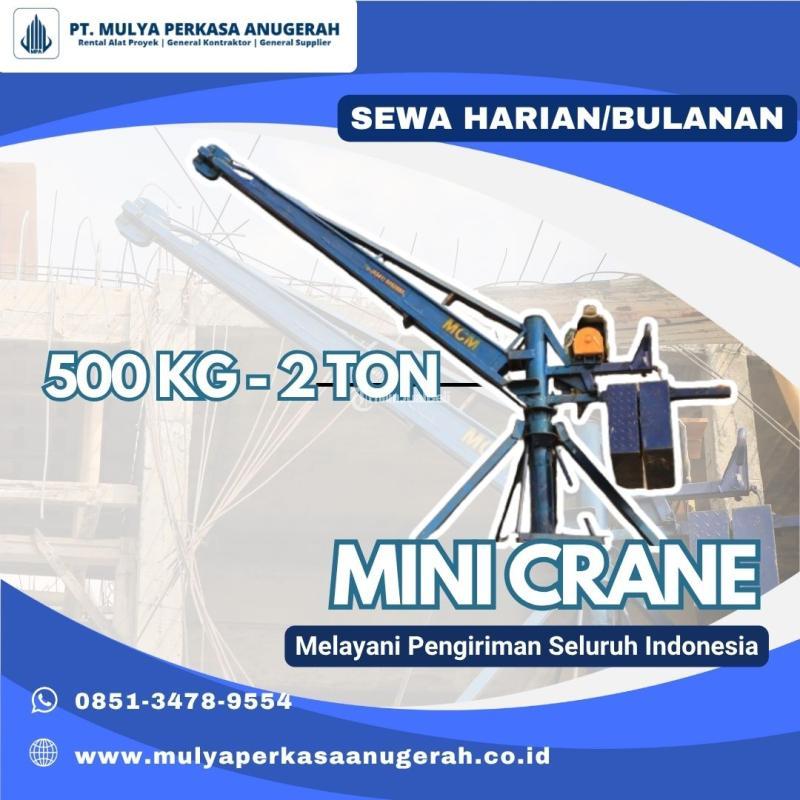 Sewa Mini Crane 500 Kg - 2 Ton Berkualitas - Yogyakarta 
