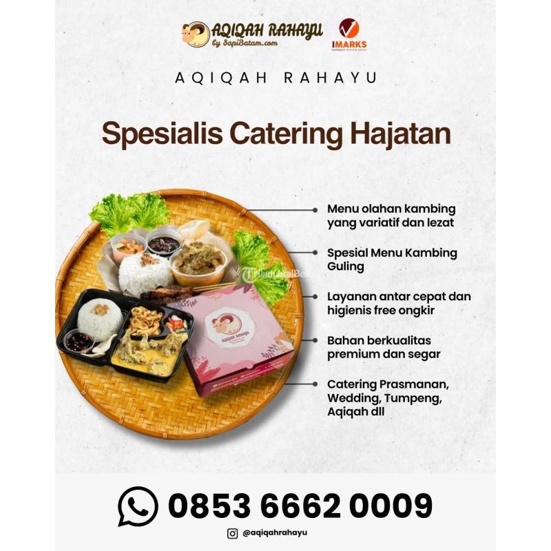 Jasa Catering Prasmanan Untuk Aqiqah Menu Kambing Guling - Batam