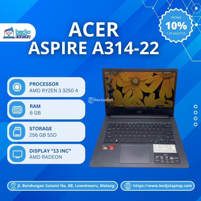 Laptop Acer Aspire A314-22 Second Murah - Malang Kota