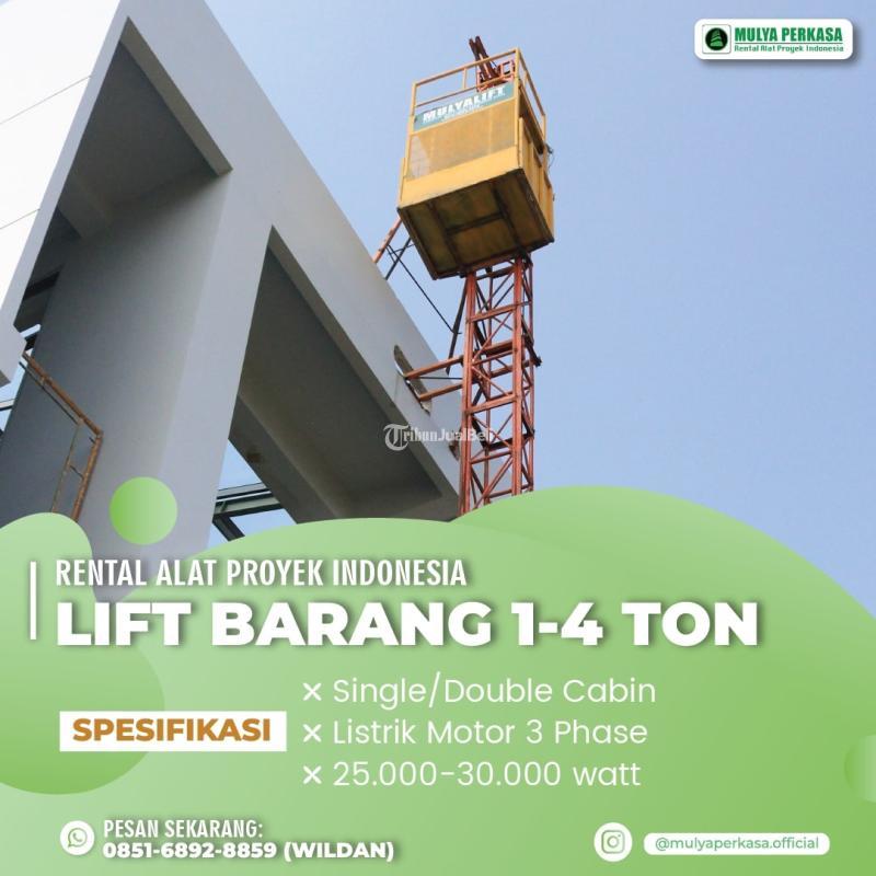 Sewa Lift Barang 14 Ton Bali  Denpasar Selatan Murah Bisa Nego - Denpasar 