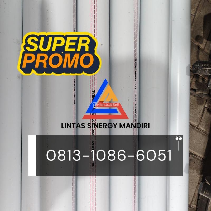 Supplier Pipa Pvc Supramas Standar Sni Siap Kirim - Malang