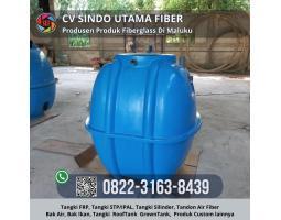 Tangki IPAL dan Septitank Rumahan Fiberglas Berkualitas Ekspor - Ternate