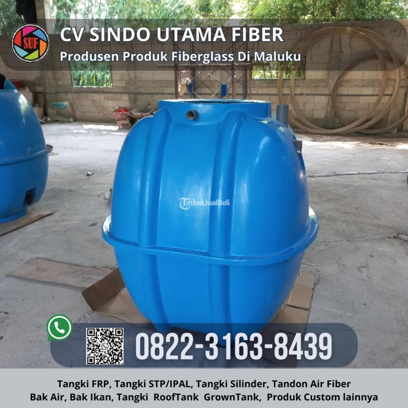 Tangki IPAL dan Septitank Rumahan Fiberglas Berkualitas Ekspor - Ternate