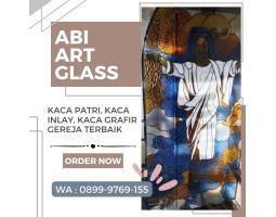 Kaca Patri Grafir Inlay Gereja - Mamberamo Raya