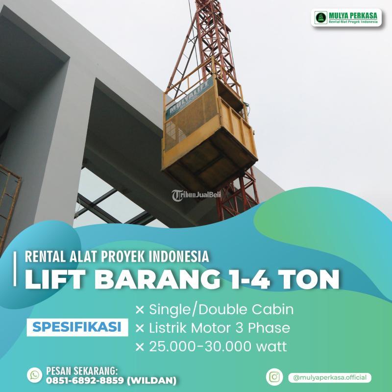 Sewa Lift Barang Proyek - Bangli 