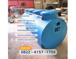 Pabrik Tangki Fiberglaass, Sedia Tangki STP IPAL -  Ternate